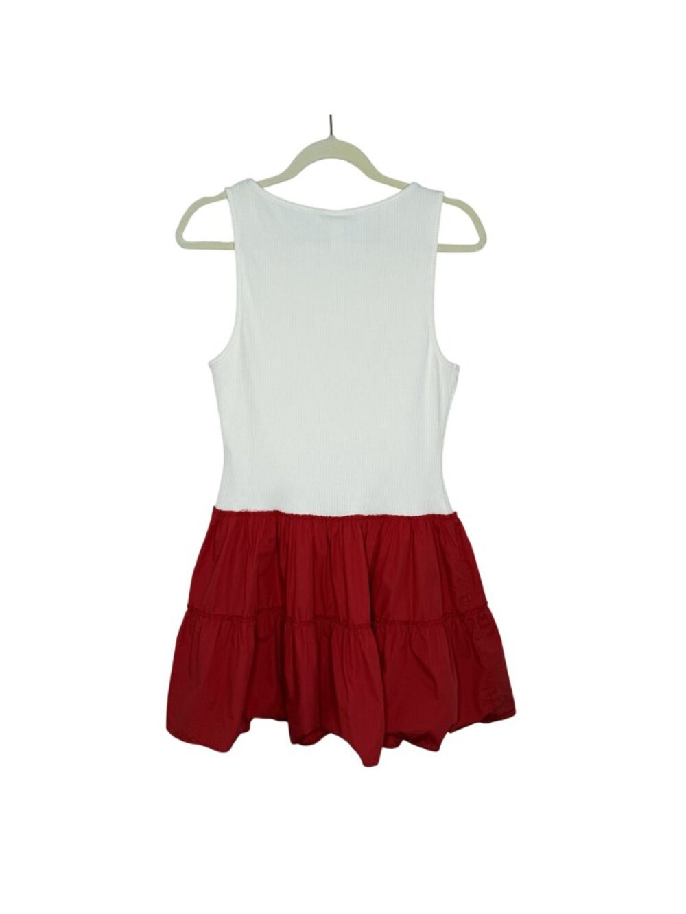 Daily Practice Drop-Waist Twofer Mini Dress, M - Picture 3 of 7